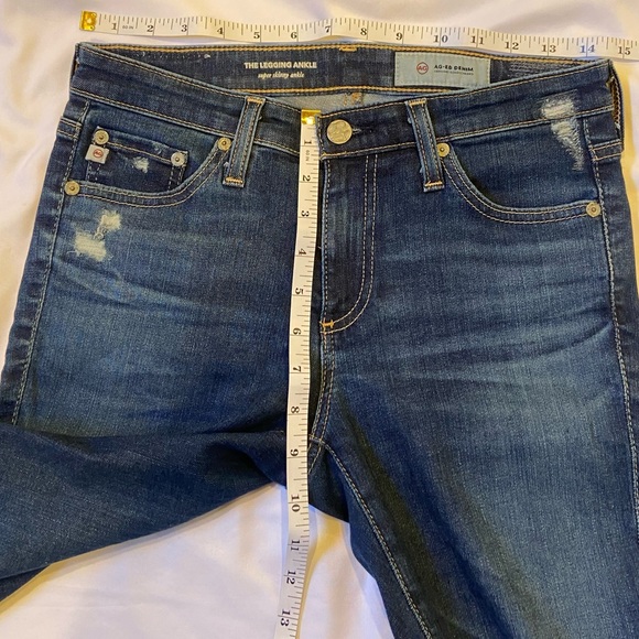 AG The Legging Ankle super skinny jeans size 26 Adriano Goldschmied - Picture 5 of 16